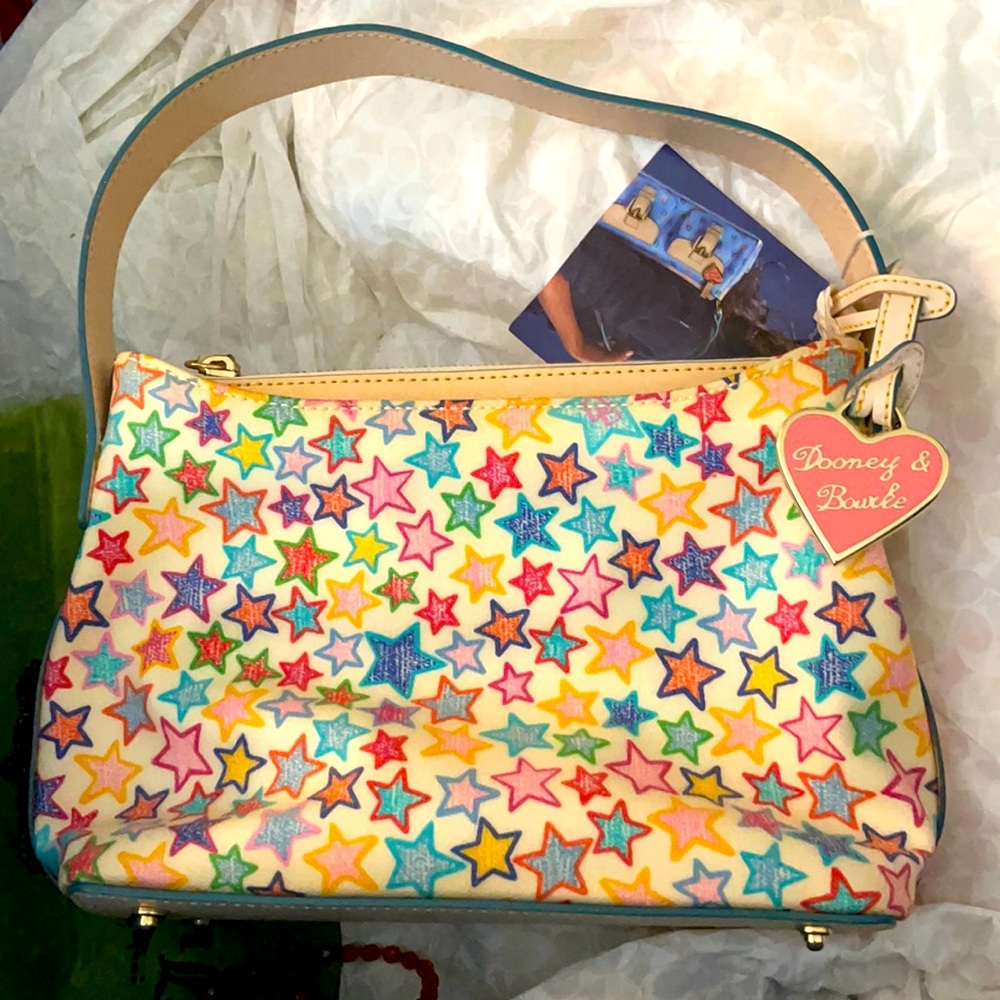 BNWT Dooney & Bourke Square Star Bag